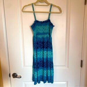 Juniors Summer blue dress - Medium